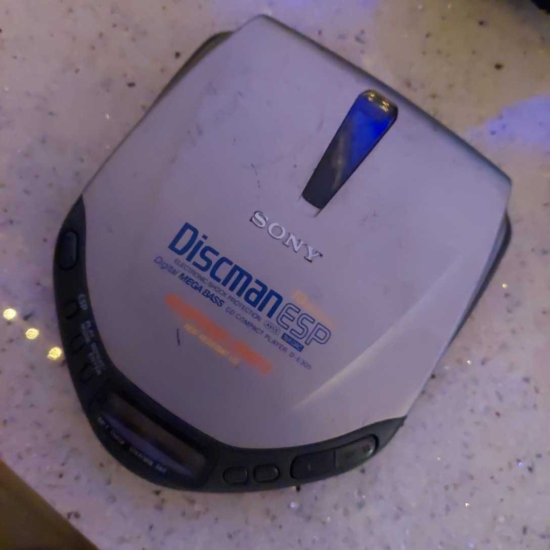 SONY CDプレーヤー Diskman D-E305 箱付 - ポータブルプレーヤー