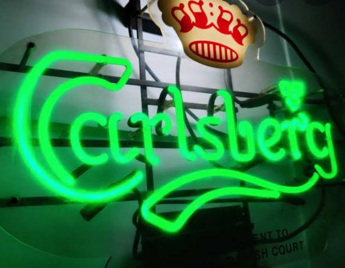 新品 正規品 Carlsberg□カールスバーグ□ネオン管・ネオン看板・電光