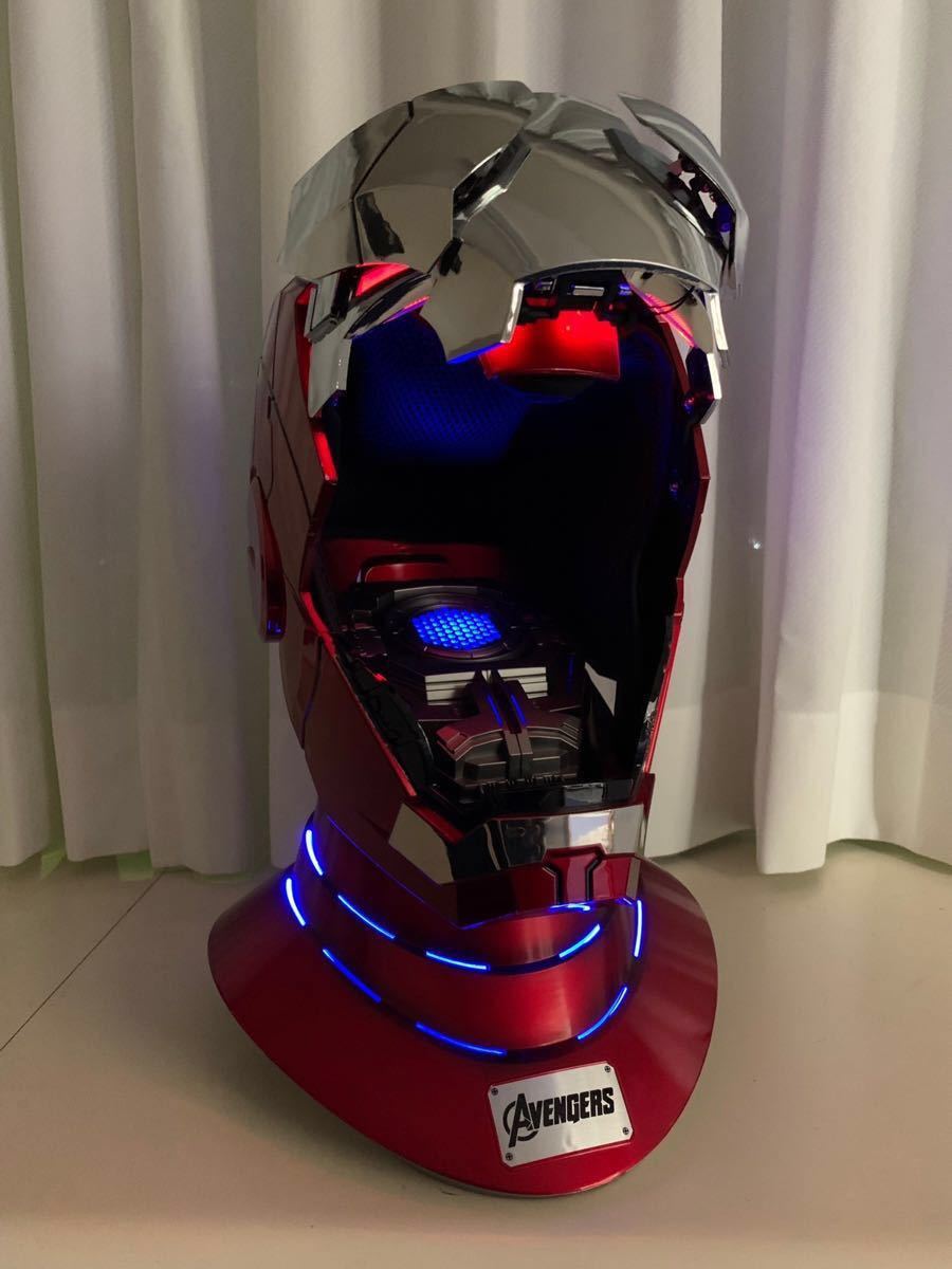 極上品セット】アイアンマン マーク5 ボイス変形ヘルメット 極上品セット】アイアンマン マーク5 ボイス変形ヘルメット