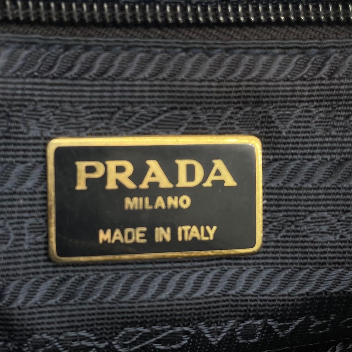 1円極美品PRADA プラダ チェーン ショルダーバッグ トートバッグ