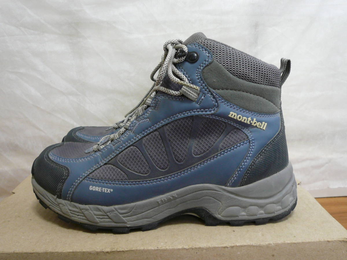 mont-bell モンベル トレッキングブーツ 24cm GORE-TEX トレッキングシューズ ゴアテックス TRAX