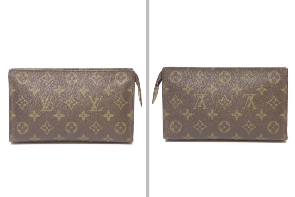 ルイヴィトン モノグラム ポシェットトワレ19 ポーチ LV 18656308