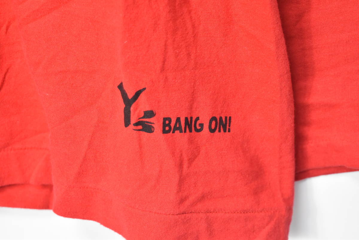 Yohji Yamamoto y's BANG ON! ヨウジヤマモト ワイズ 長袖Tシャツ 赤 レッド 23269 - 0483 66_画像6
