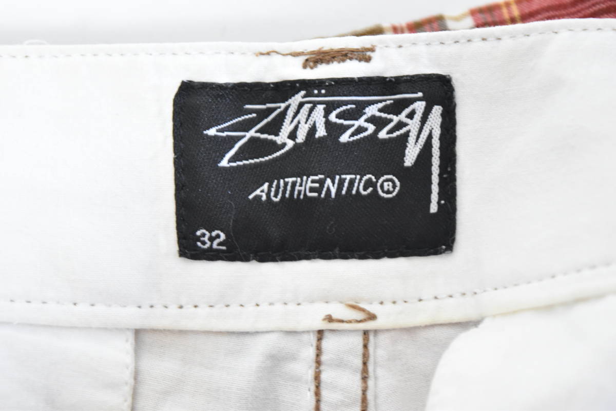 STUSSY ステューシー チェック ショートパンツ ハーフパンツ ショーツ 23307 - 0485 50_画像8