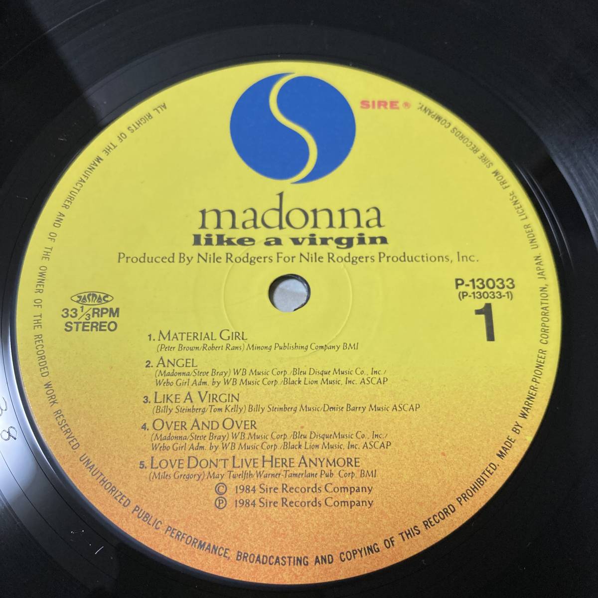 SALE／80%OFF】 Madonna LPレコード3枚セット
