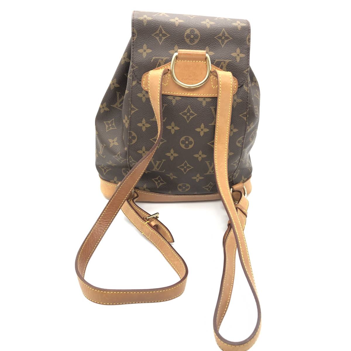 LOUIS VUITTON M51136 モノグラム モンスリ MM リュックサック リュック バックパック 鞄 カバン ルイヴィトン ヴィンテージ_画像3