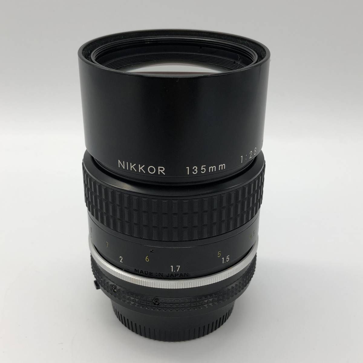 【1円スタート】NIKON NIKKOR 135mm 1:2.8 カメラレンズ マニュアルフォーカス レンズ ニコン 現状品_画像3