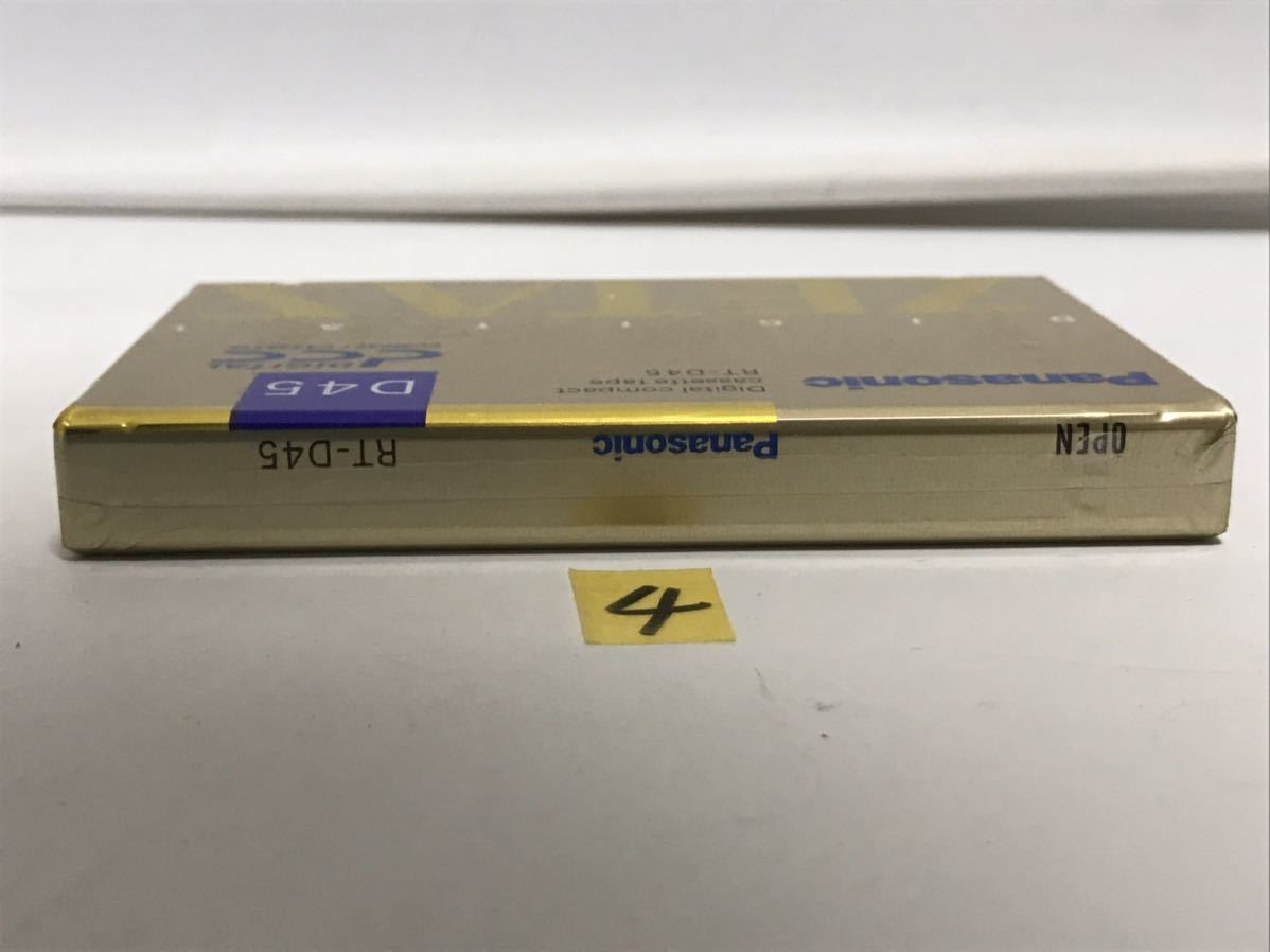 希少 未開封 Panasonic パナソニック ZETAS RT-D45 DCC デジタルコンパクトカセットテープ ④ 240s0350_画像4