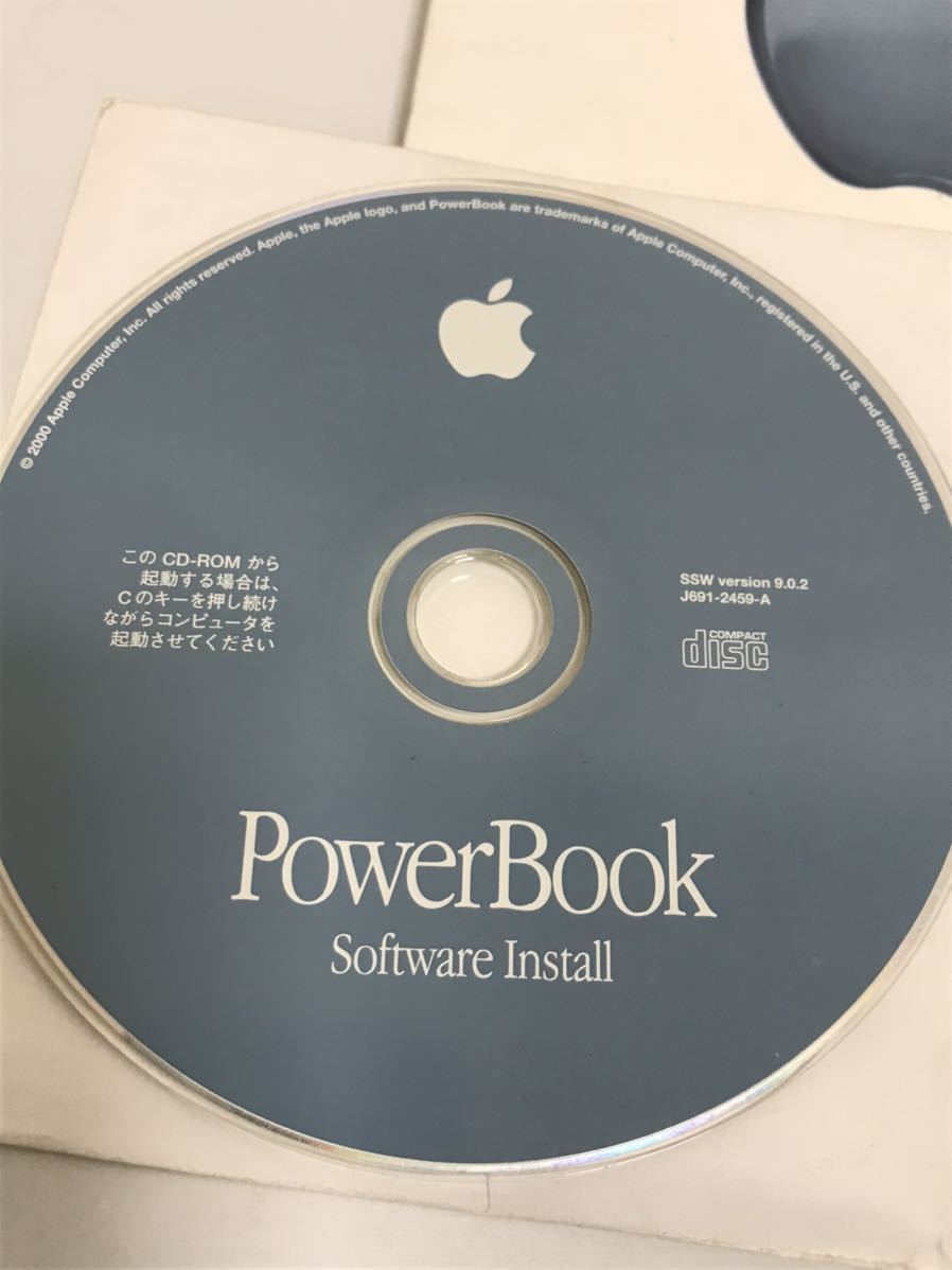 Apple PowerBook Software Install Software Restore ディスク 現状 1271o2200の画像2