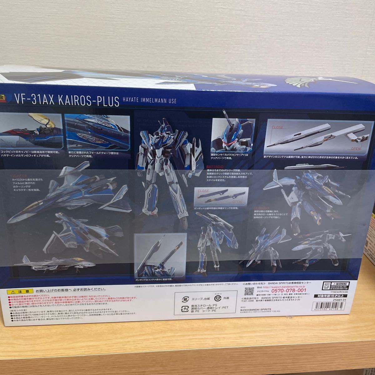 DX超合金 初回限定版 VF-31AX カイロスプラス (ハヤテ機 DX超合金 初回限定版 VF-31AX カイロスプラス (ハヤテ機