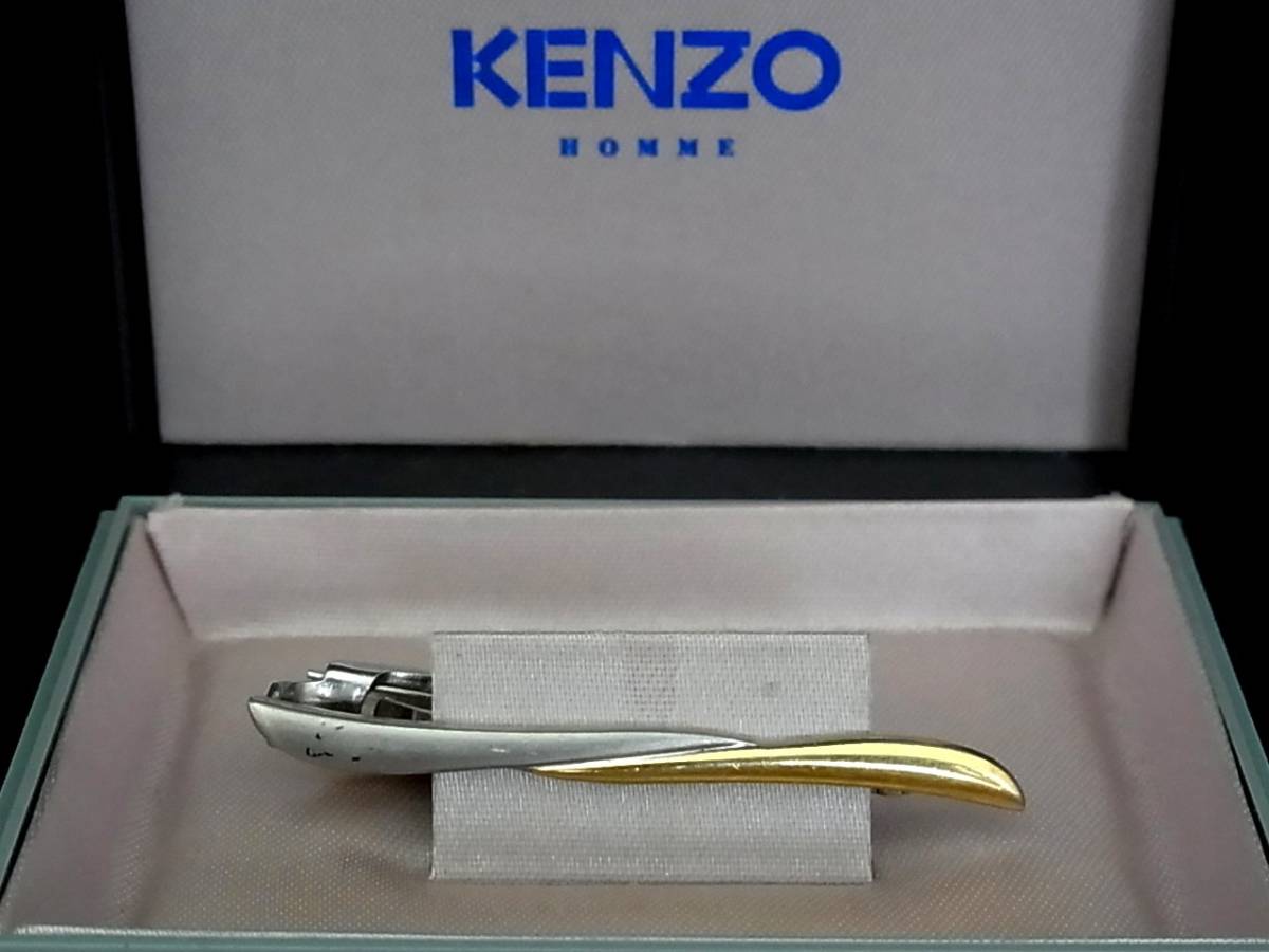 ◎№4169◎■特売！セール③■ケンゾー【KENZO】【シルバー・ゴールド】■タイピン・ネクタイ ピン♪_画像1