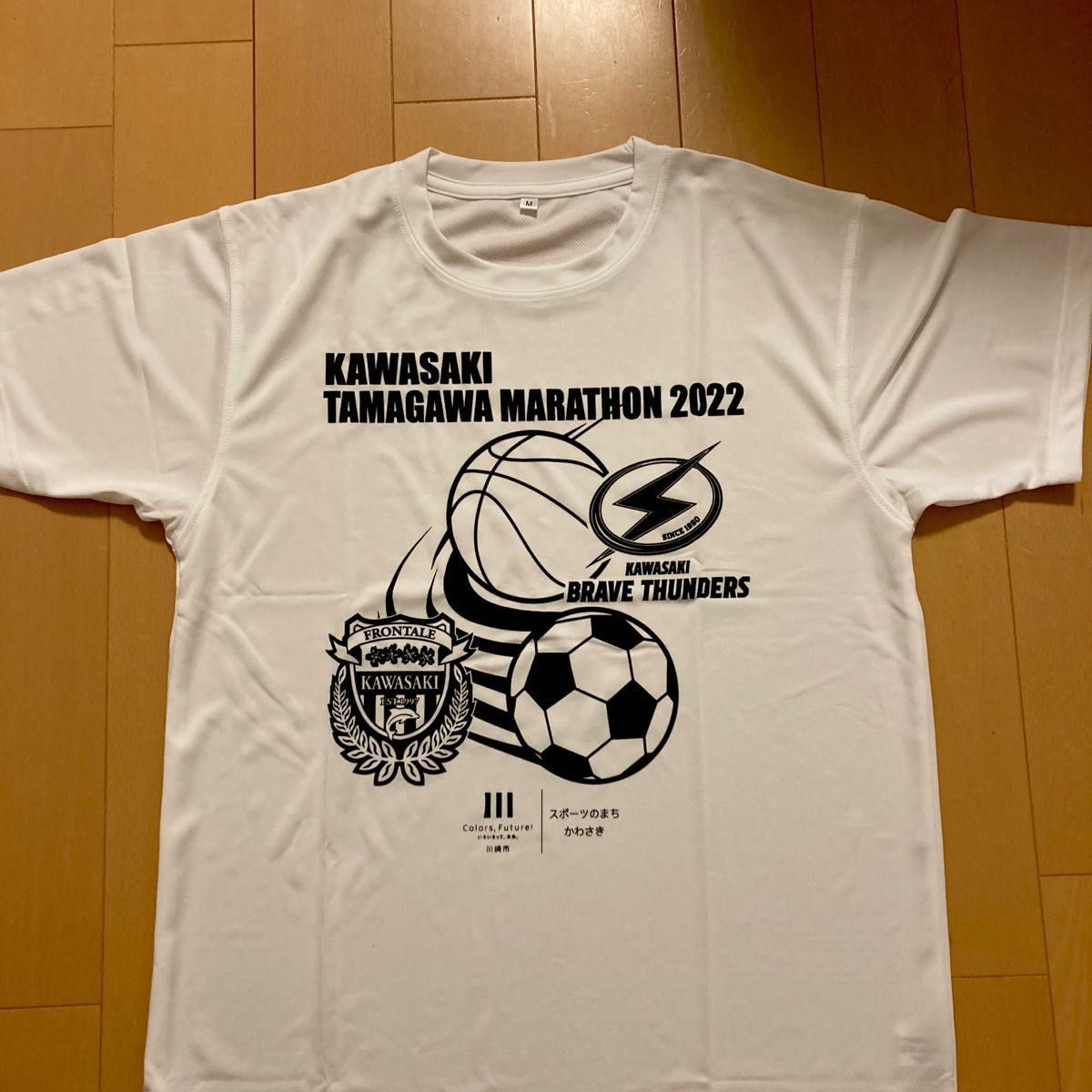 かわさき多摩川マラソン2023 参加賞 Tシャツ サイズL - エクササイズ