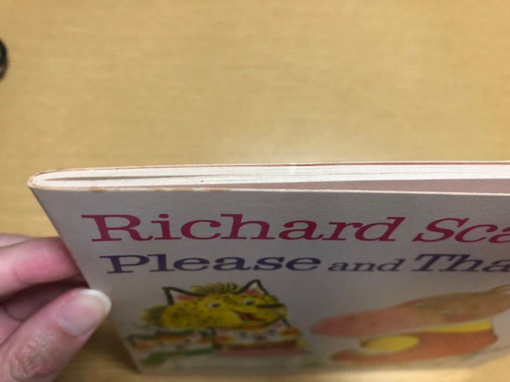 Richard Scarry*s|please&thank you| Richard *s Carry | old picture book foreign book | soft cover |