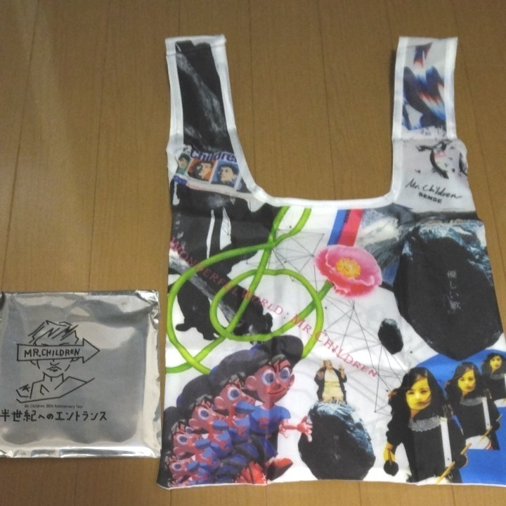 ① 新品 未使用 Mr Children ミスチル ミスチルくん エコバッグ ① 新品 未使用 Mr Children ミスチル ミスチルくん エコバッグ