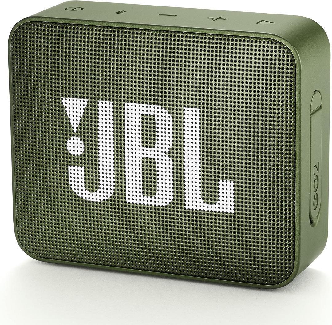 新品未使用ポータブルスピーカー　「JBL GO 2」緑　Bluetooth対応