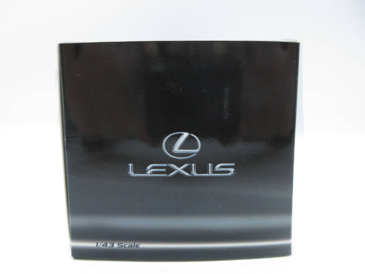 1/43 レクサス LEXUS 新型 IS500 F SPORT ディーラー特注 非売品 成約
