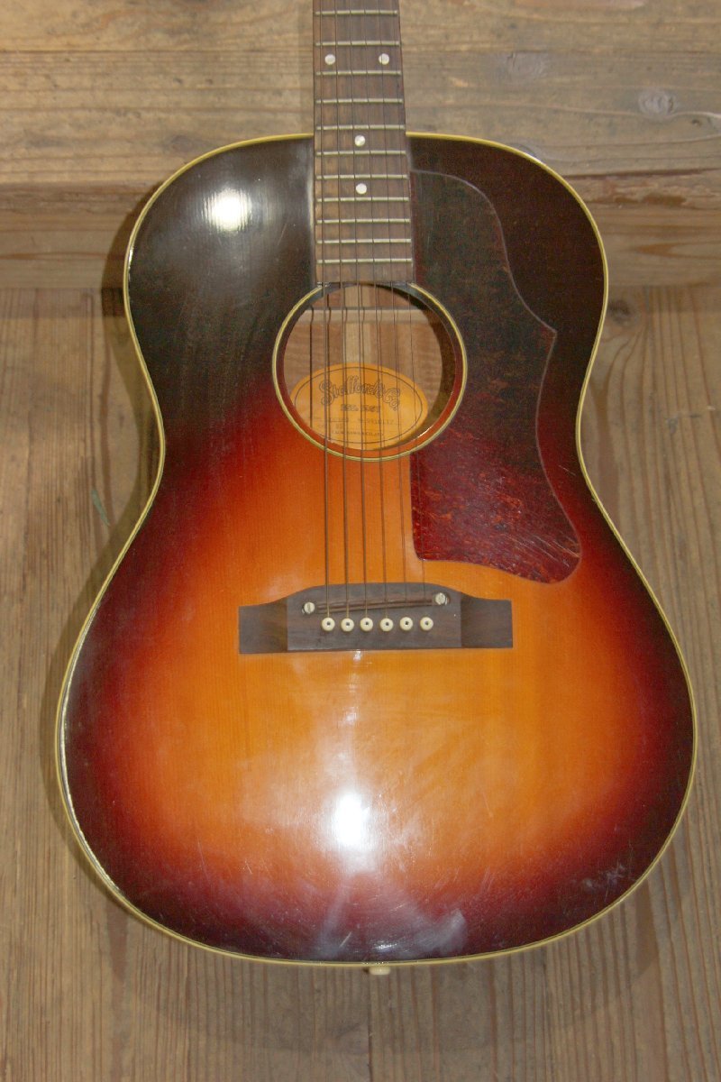 ＜聴雲＞Stafford & Co. SLG-360 スタッフォード アコースティックギター EST195 ケース 楽器 音楽 古美術品 Y1-78_画像2