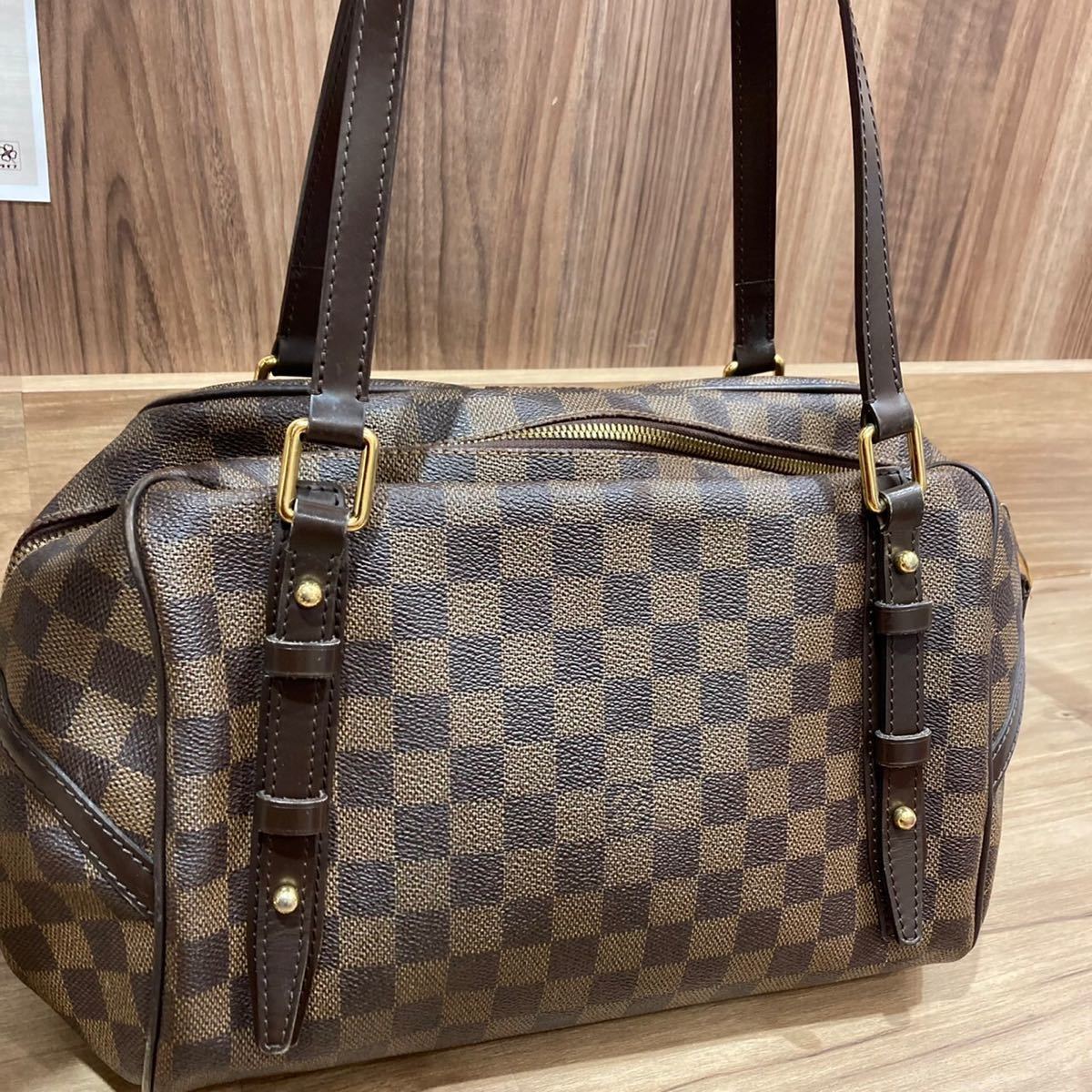 楽天カード分割】 LOUIS VUITTON ルイヴィトン ダミエ リヴィントンGM