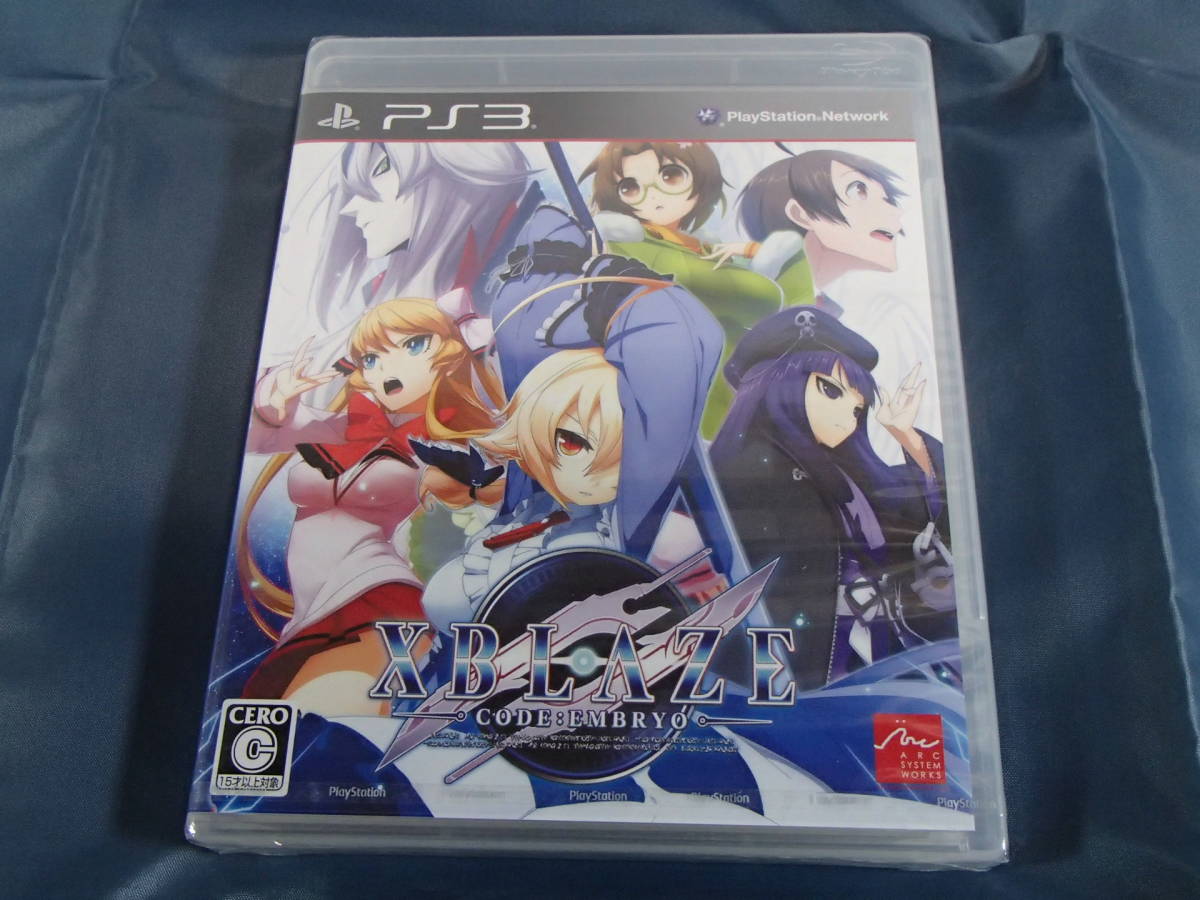 新品　PS3　XBLAZE CODE:EMBRYO_画像1