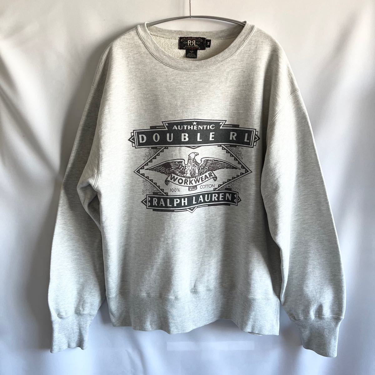 【超希少・超美品】90’s made in USAヴィンテージRRL ダブルアールエル スウェット①