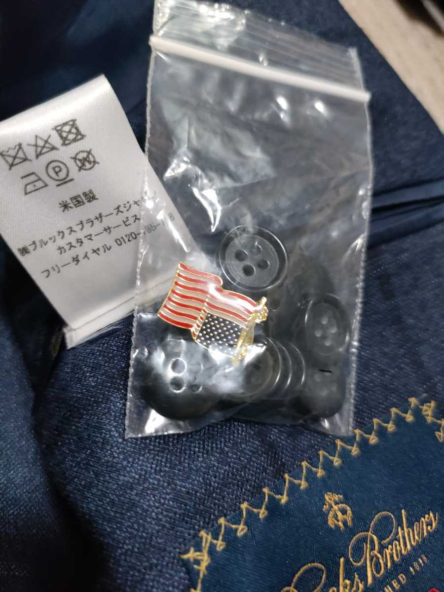 新品 定価143,000 BROOKS BROTHERS カノニコ生地 ウール セットアップ