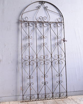  England antique iron fence gate . gardening 11345