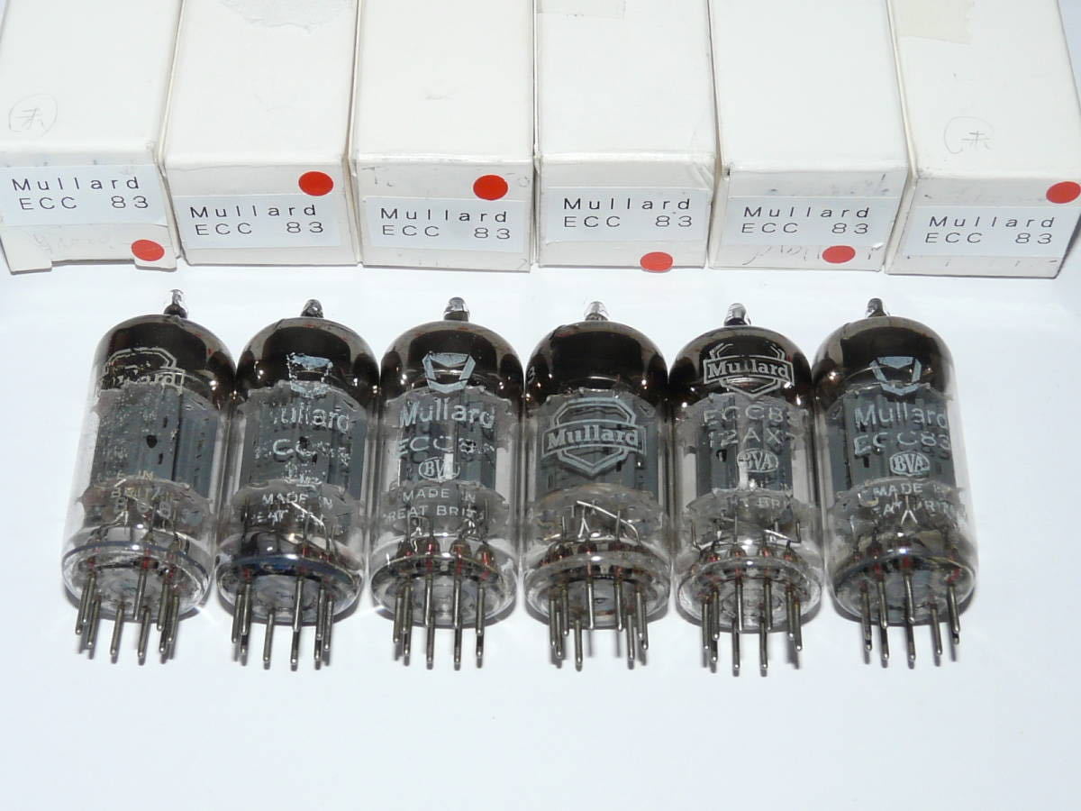 Yahoo!オークション - ☆Mullard ムラード ECC83 / 12AX7 真...