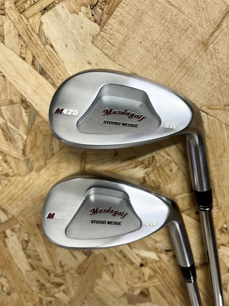 ☆ 美品 ☆ マスダゴルフウェッジ メッキ M425 AW52°/SW58° 2本セット