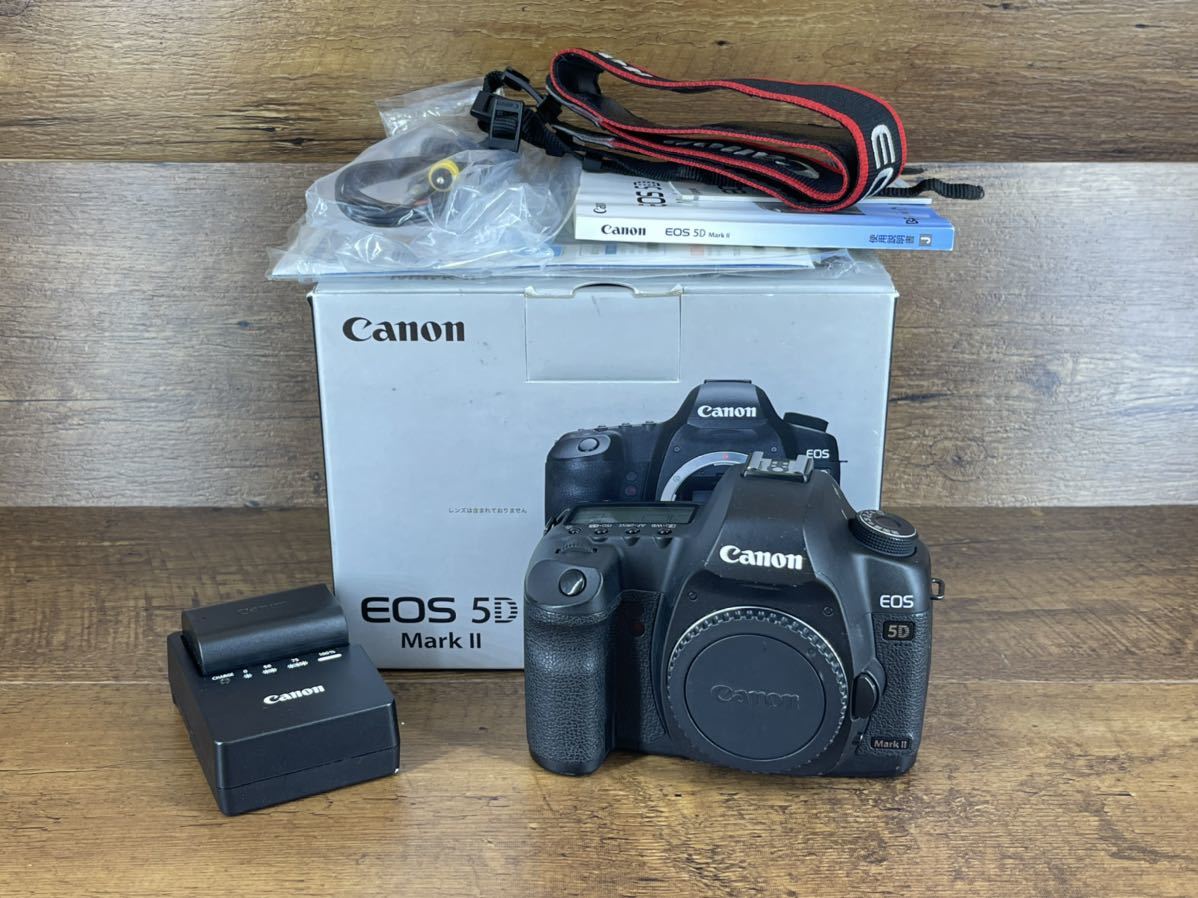 Canon キヤノン EOS 5D Mark 2 EOS 5D Mark II 付属品一式 デジタル一眼レフカメラ_画像1