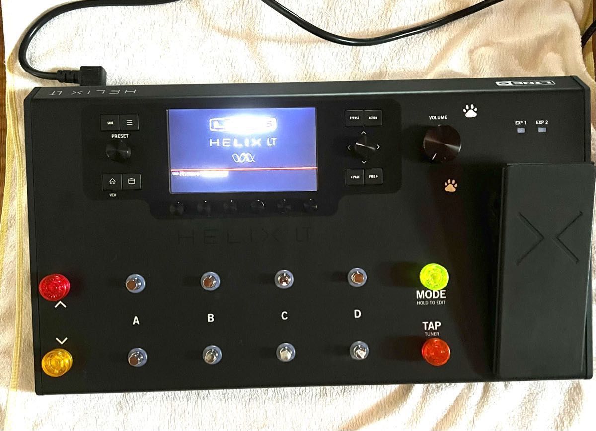 Line 6 ラインシックス Helix LT エフェクターボードセット。