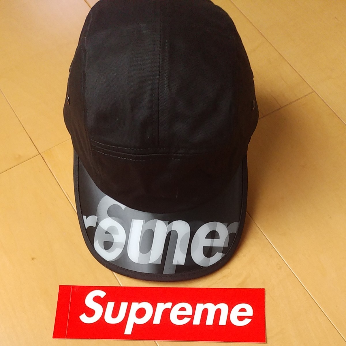 Supreme Lenticular visor camp キャップ 黒｜PayPayフリマ