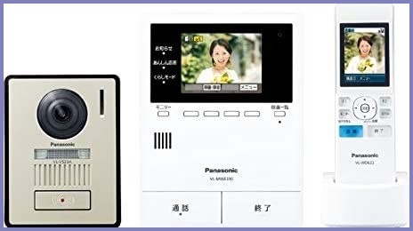 パナソニック ワイヤレスモニター付きテレビドアホン VL-SWE310KL 宅配ボックス (コンボライト) 連携 モニター親機_画像1