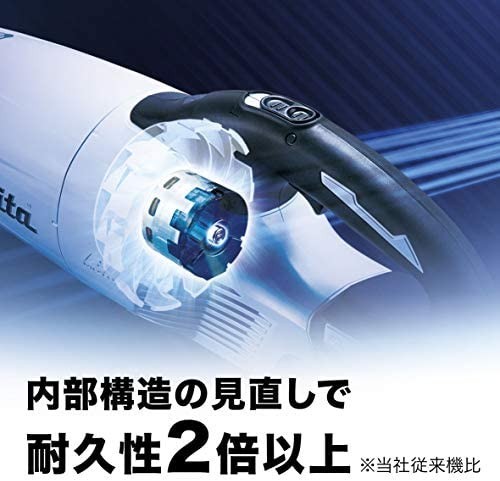 【新品送料無料】マキタ コードレス掃除機CL282 紙パック式 最上位モデル標準50分稼働/充電22分 18Vバッテリ充電器付_画像4