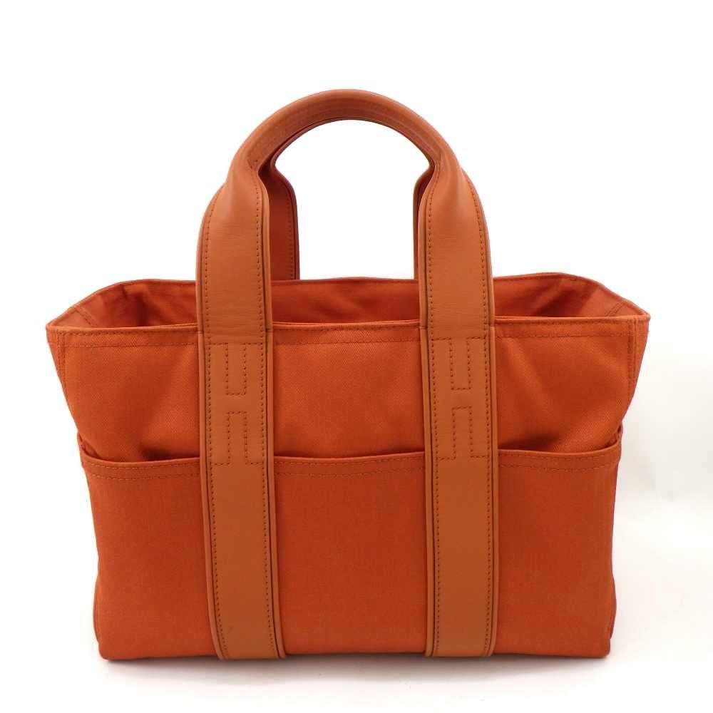 HERMES エルメス アカプルコ PM トートバッグ レーザ×ナイロン