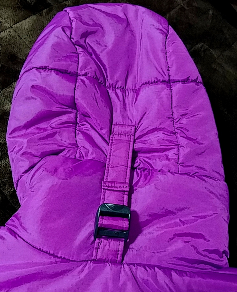  L.L.Bean エルエルビーン プリマロフト ナイロン ジャケット 中綿 パープル 紫 90s ヴィンテージ _画像9