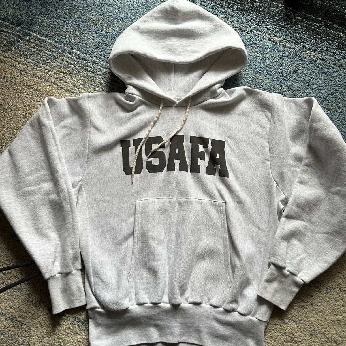 極美品 90s USAFA パーカー リフレクター リバースウィーブ