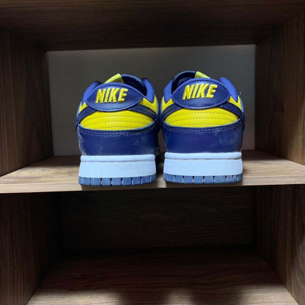 ナイキ ダンク ロー レトロ ミシガン NIKE DUNK LOW Michigan DD1391-700 紺黄