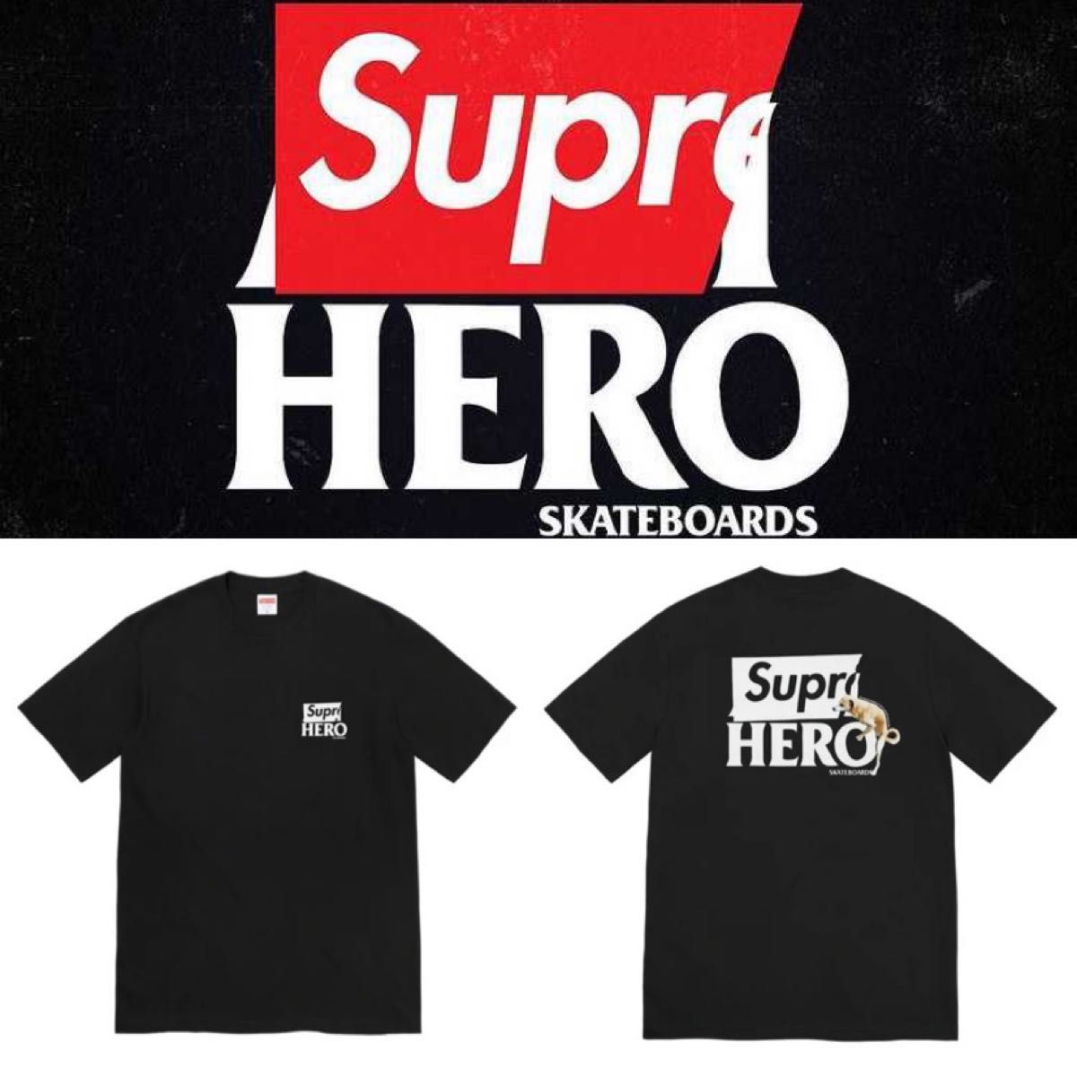 新品 未使用 Supreme ANTI HERO DOG TEE Mサイズ Tシャツ シュプリーム BOX LOGO アンタイ