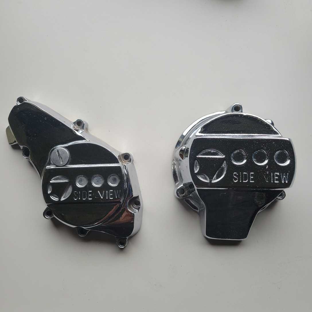 CBX400F サイドビュー スターター ジェネレータカバー