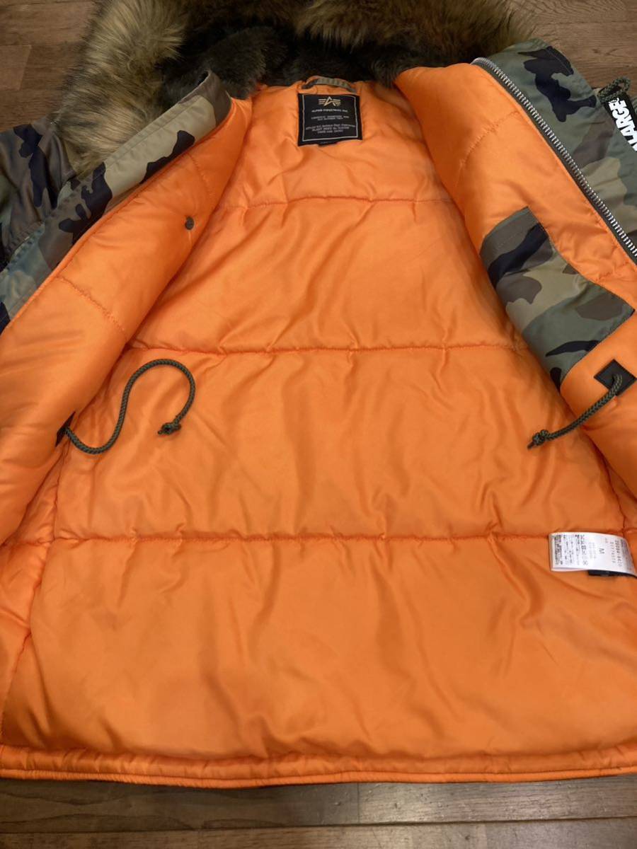 Yahoo!オークション - 【美品】XLARGE × ALPHA N-3B サイズM Yahoo!オークション - 【美品】XLARGE × ALPHA N-3B サイズM