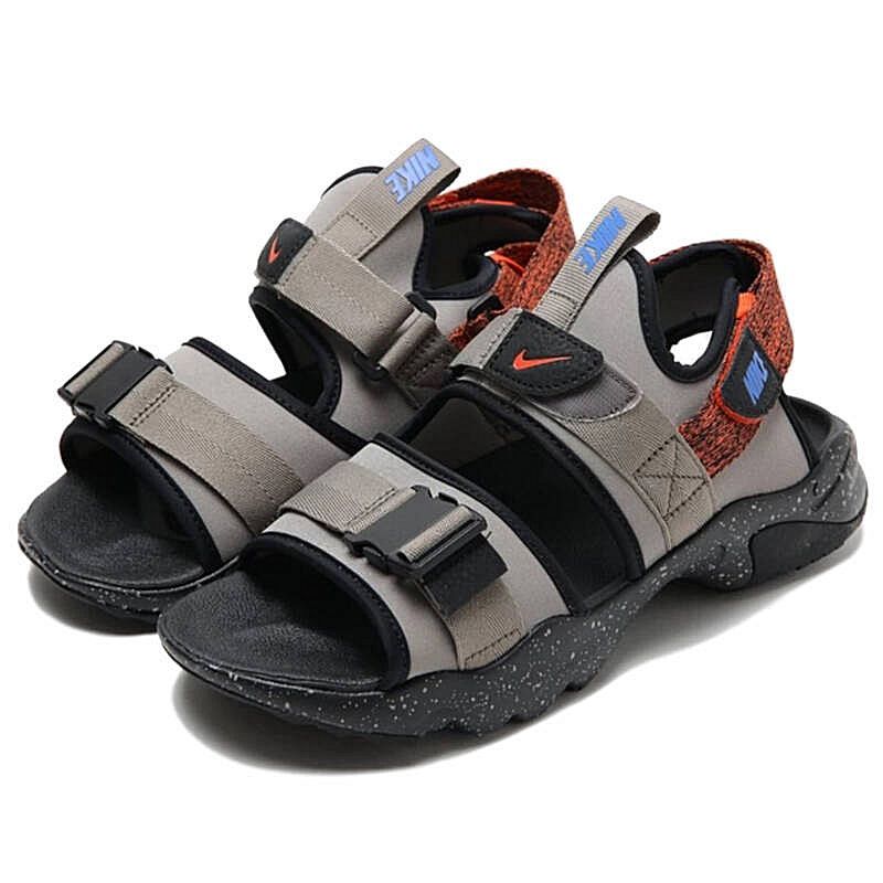 ■ナイキ キャニオン サンダル ムーンフォッシル/ブラック/オレンジ 新品 25.0cm US7 NIKE CANYON SANDAL アウトドア CI8797-008_画像7