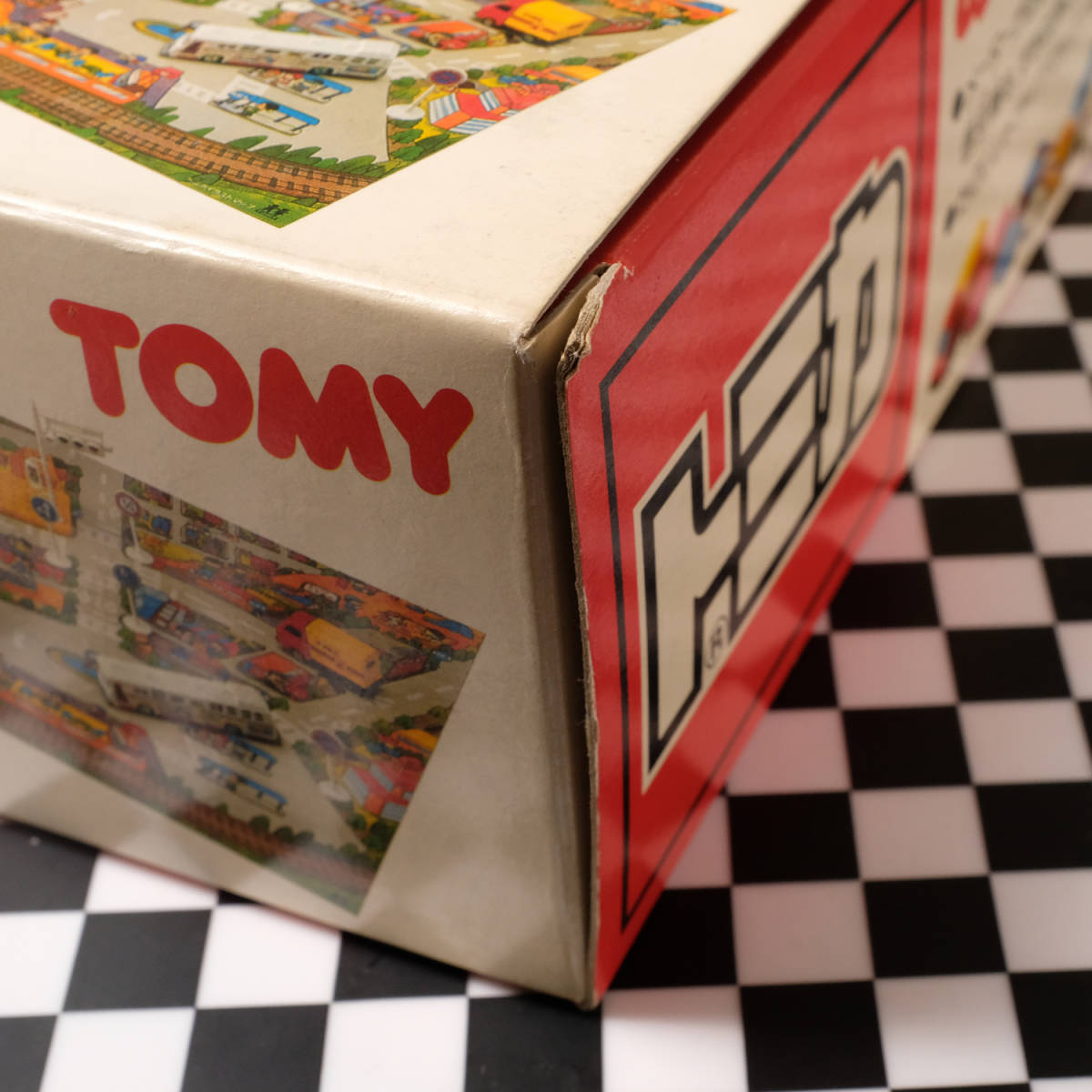 トミカ　みんなのまち　レトロ 9101] トミカ プレイセット みんなのまちのしょうぼうしゃ