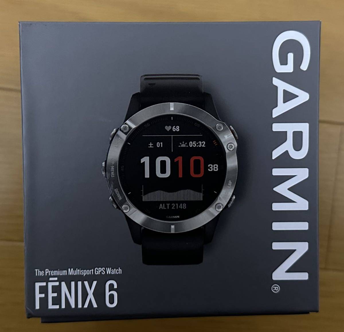 新品未開封】ガーミン Fenix 6 ブラック マルチスポーツ対応 GPS ...