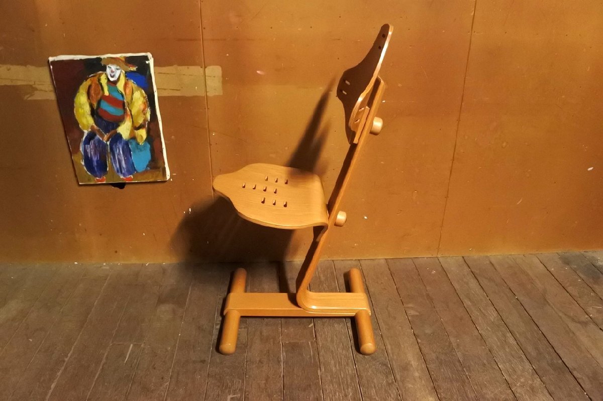 リボ Rybo フレキシットチェア 北欧家具 ノルウェー チャイルド チェア/子供椅子 高さ調節可能 ナチュラル キッズ ベビーＢの画像7