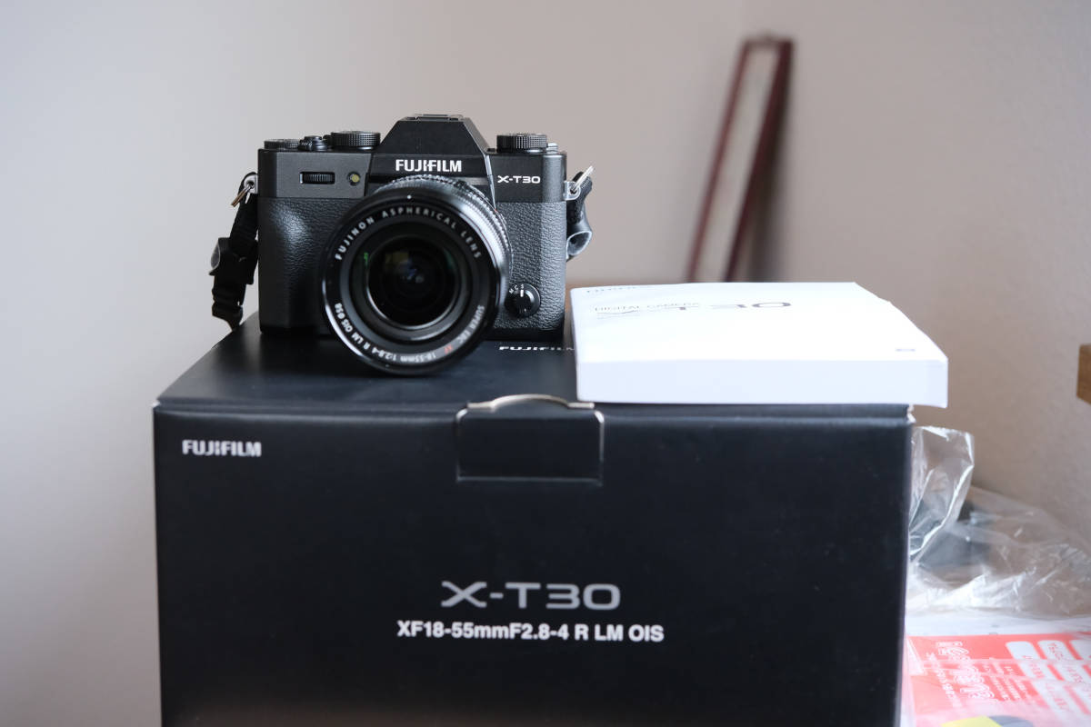 ヤフオク! - 【ほぼ新品】富士フイルム X-T30 18-55mmレンズ...