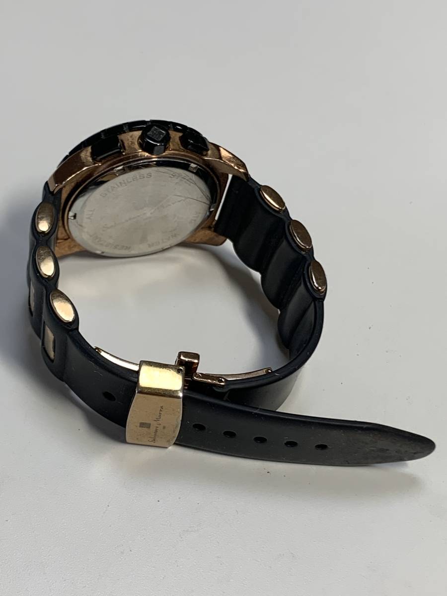A212 メンズ腕時計　Salvatore Marra/サルバトーレ　マーラ　SM9032SS クロノグラフ　ダイバーズウォッチ　フェイス約直径4㎝_画像7