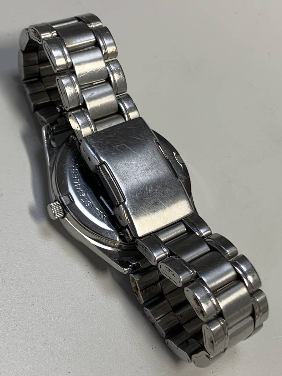 A215 腕時計　LENEO LEM003 SOLAR-TECH/ソーラー　W.R.10BAR 稼動品　フェイス直径約3.4㎝_画像6