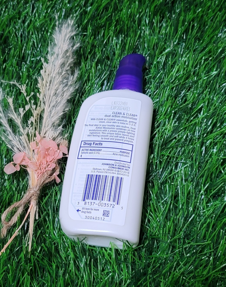 CLEAN&CLEAR moisturizer with salicylic acid|PayPayフリマ