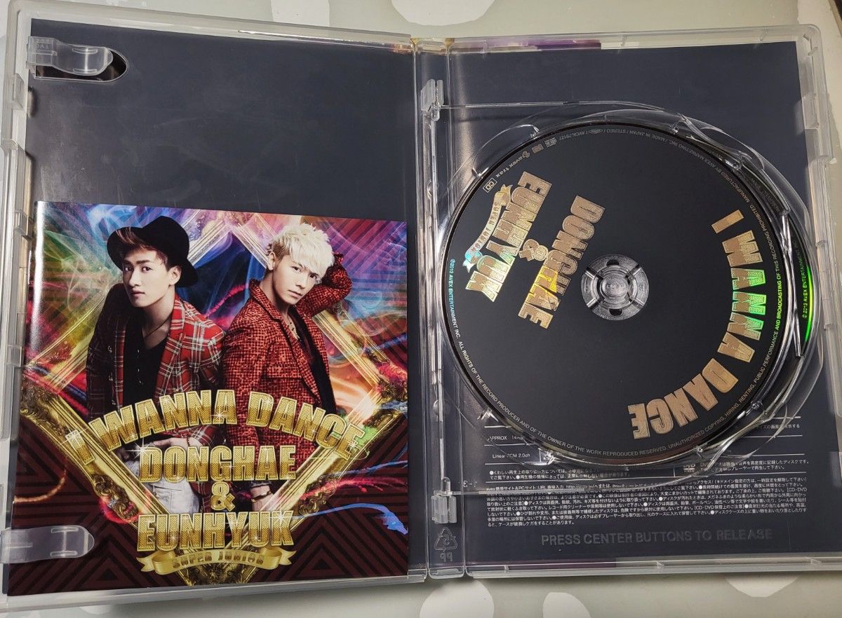 SUPER JUNIOR-D&E CD+DVD/I WANNA DANCE カード3点セット 