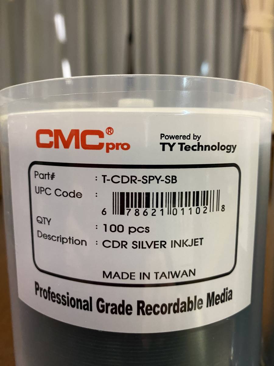 適切な価格 太陽誘電テクノロジーCMCpro T-CDR-SPY-SB 100枚スピンドル